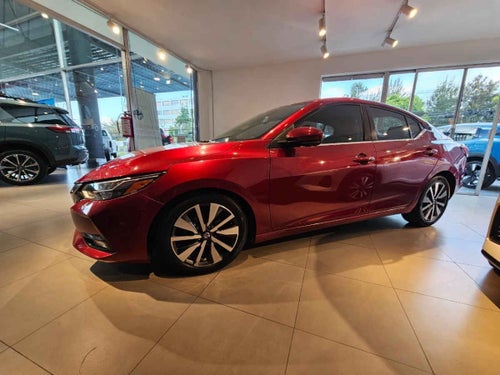2020 Nissan SENTRA 4 PTS EXCLUSIVE CVT AAC AUT PIEL QC F LED RA-17
