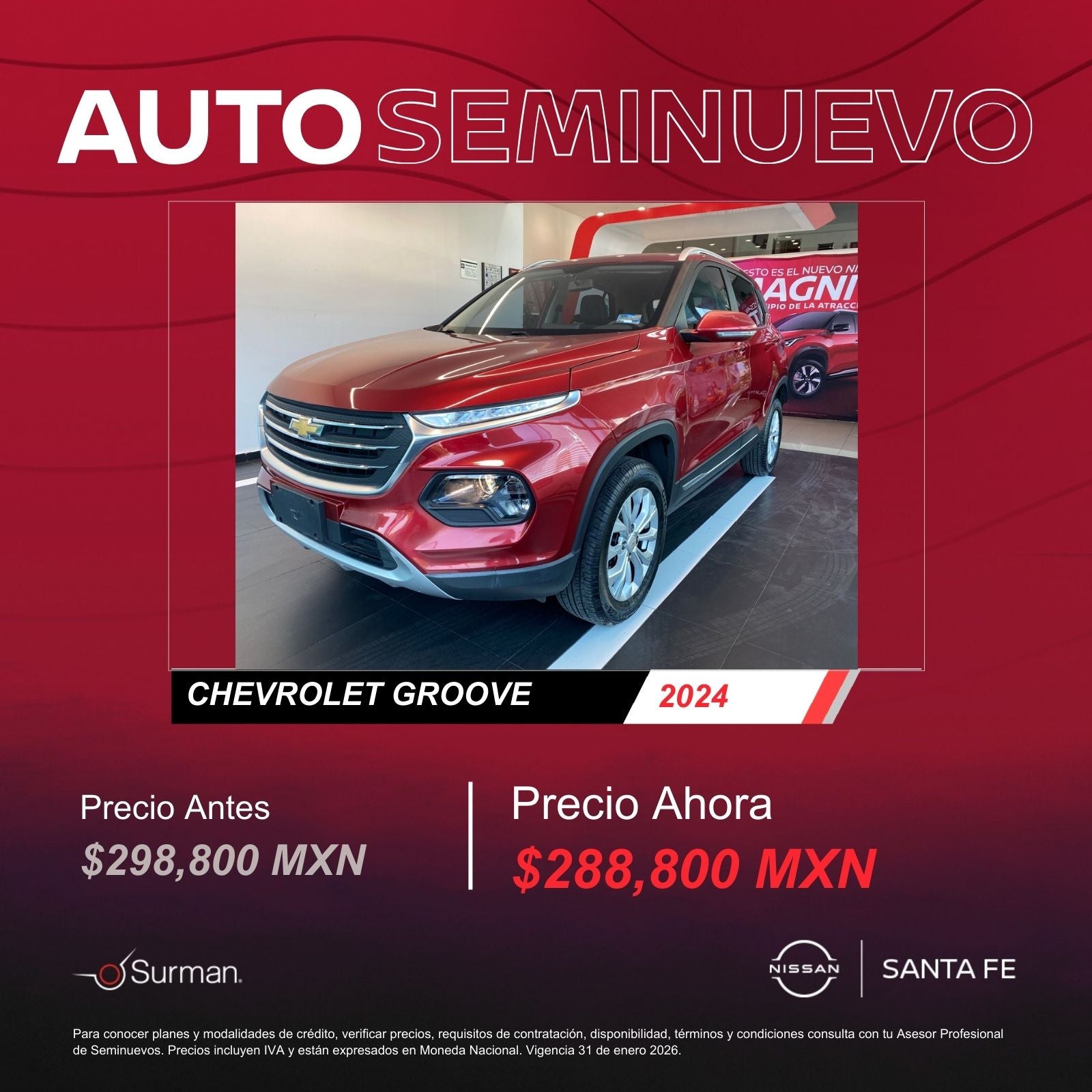 EL MOMENTO PERFECTO PARA ESTRENAR UN CHEVROLET GROOVE HA LLEGADO