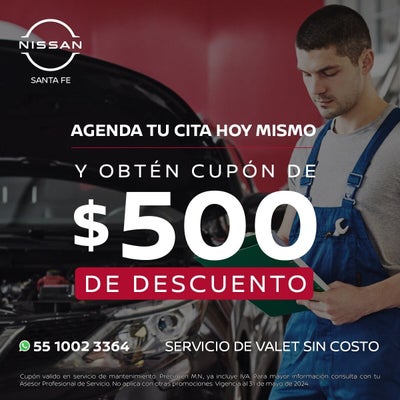 AGENDA TU CITA HOY MISMO Y OBTÉN UN CUPÓN DE $500